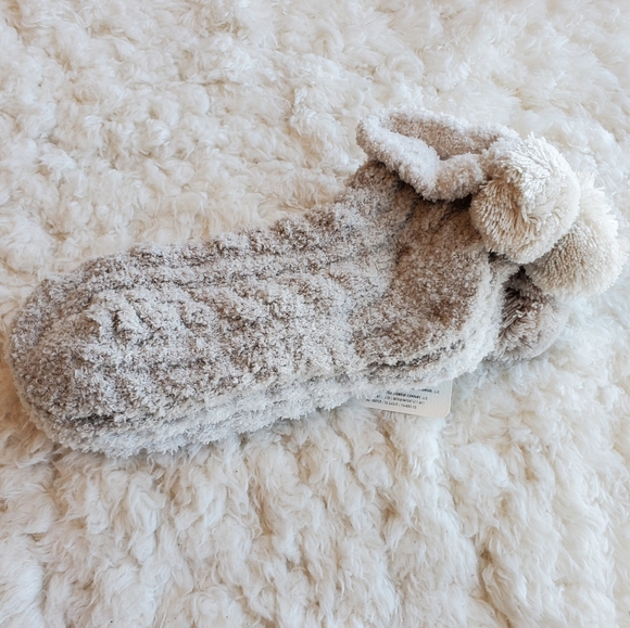 Anthropologie x Lemon Pommed Cableknit Socks - Picture 4 of 5